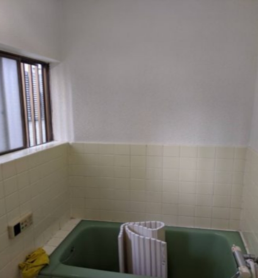 バスルーム　カビ取り